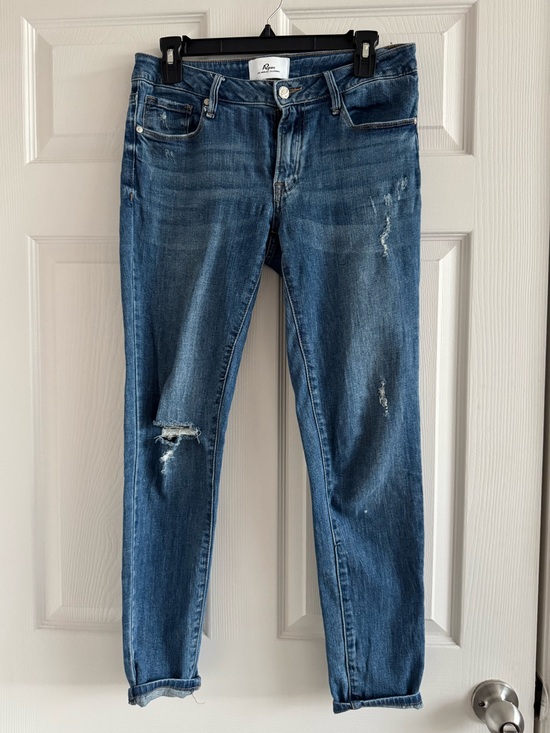 A2 Jeans Denim - A2 Jeans - Skinny Distressed Women's Blue Jeans